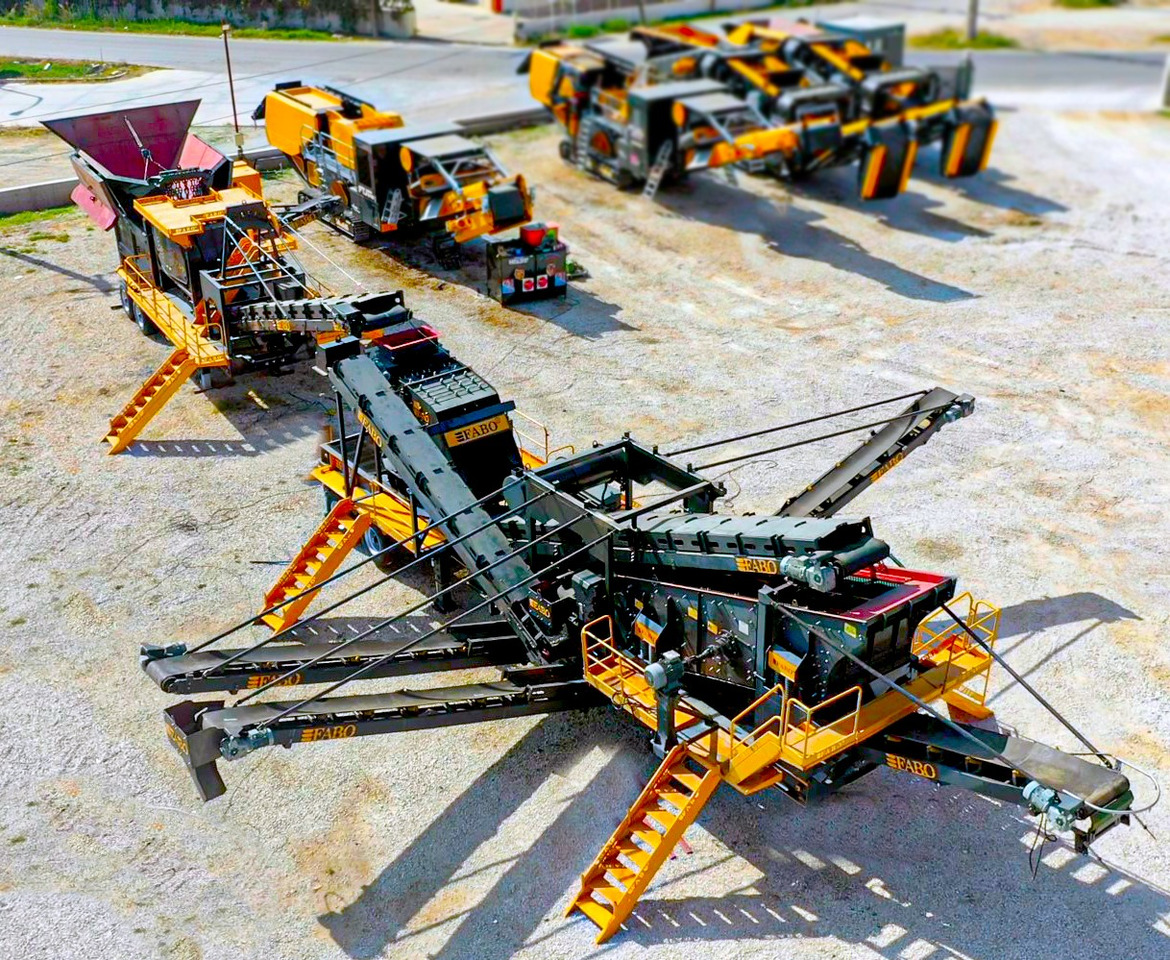FABO Mobile crusher - كسارة متحركه: صورة 2 FABO Mobile crusher - كسارة متحركه: صورة 2