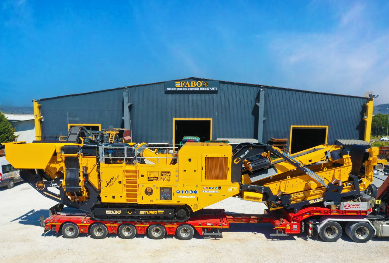 FABO Mobile crusher - كسارة متحركه: صورة 1 FABO Mobile crusher - كسارة متحركه: صورة 1