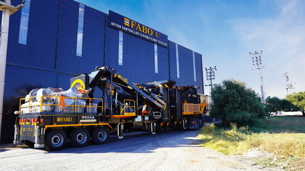 FABO Mobile crusher - كسارة متحركه: صورة 1 FABO Mobile crusher - كسارة متحركه: صورة 1