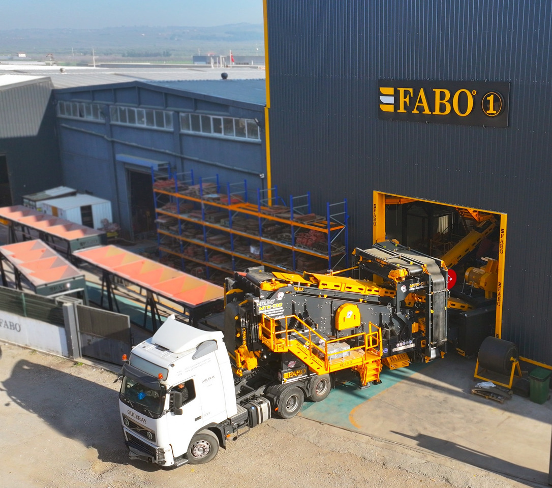 FABO Mobile crusher - كسارة متحركه: صورة 4 FABO Mobile crusher - كسارة متحركه: صورة 4