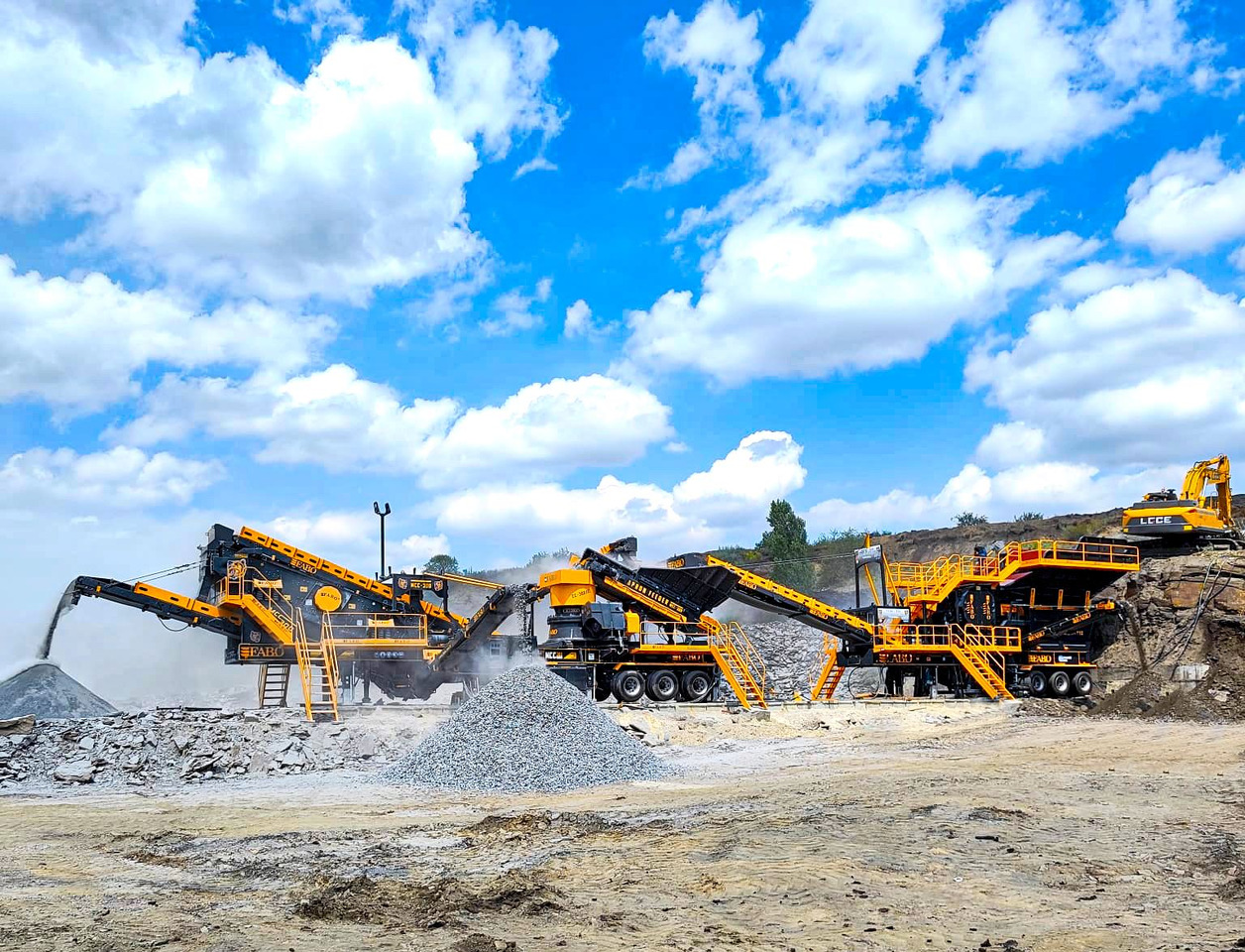 FABO Mobile crusher - كسارة متحركه: صورة 3 FABO Mobile crusher - كسارة متحركه: صورة 3