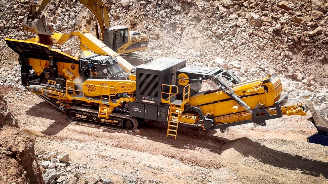FABO Mobile crusher - كسارة متحركه: صورة 1 FABO Mobile crusher - كسارة متحركه: صورة 1