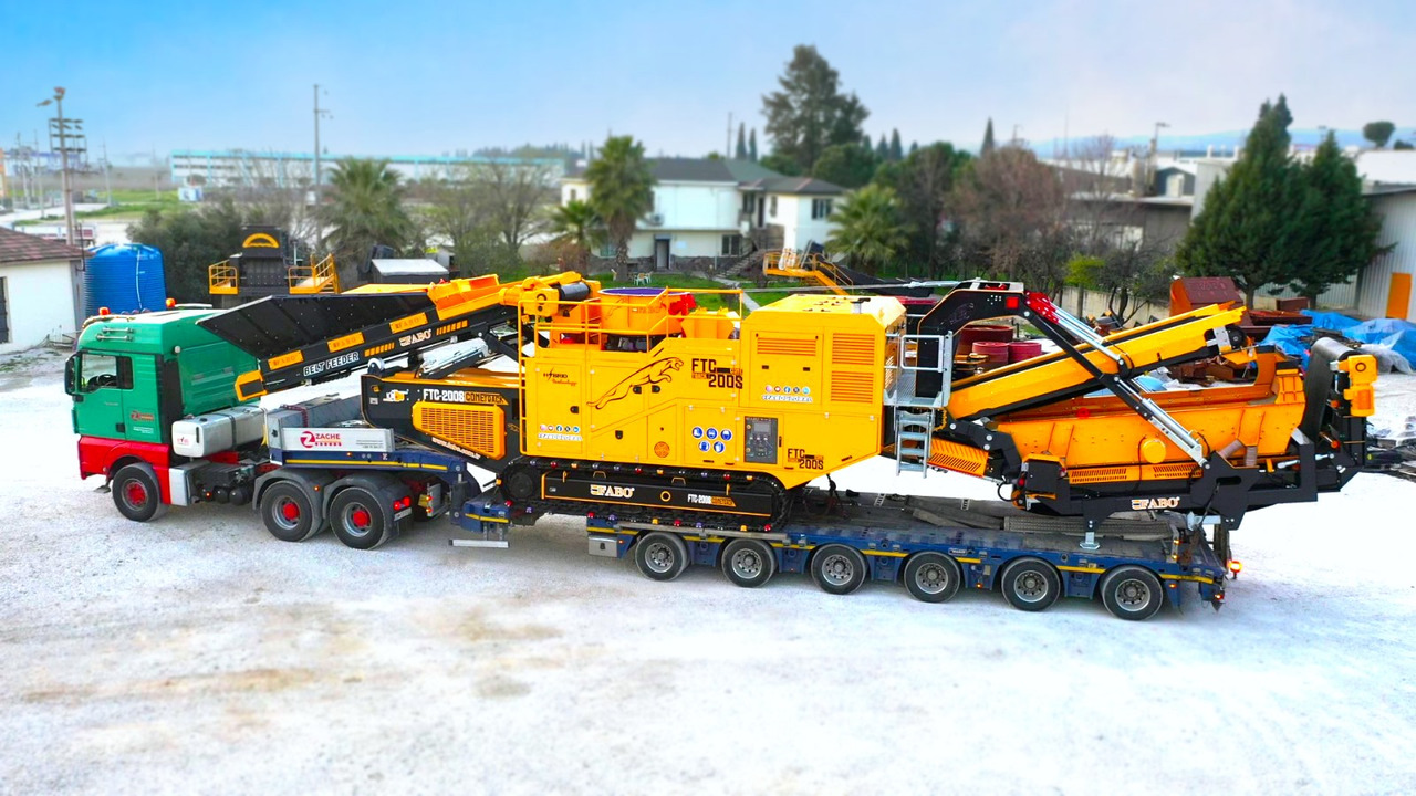 FABO Mobile crusher - كسارة متحركه: صورة 2 FABO Mobile crusher - كسارة متحركه: صورة 2