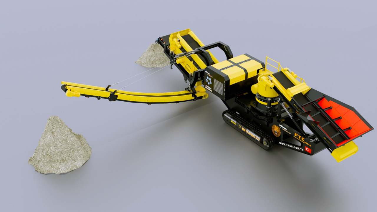 FABO Mobile crusher - كسارة متحركه: صورة 2 FABO Mobile crusher - كسارة متحركه: صورة 2