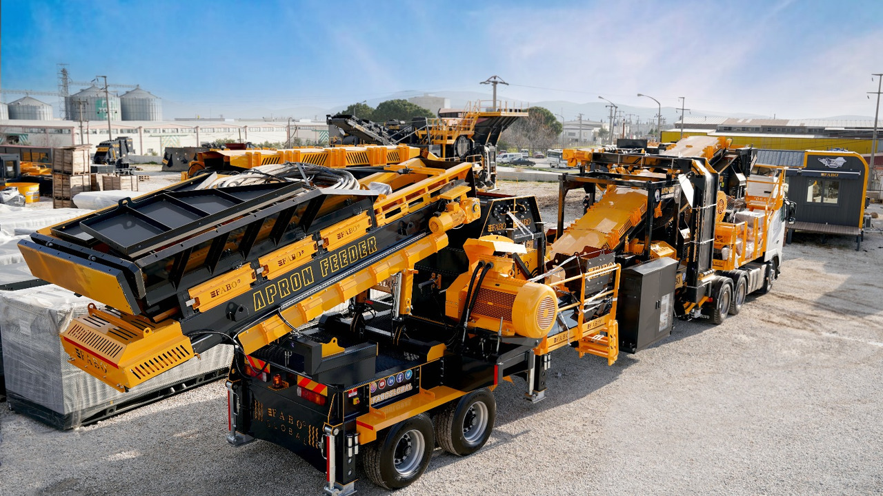 FABO Mobile crusher - كسارة متحركه: صورة 5 FABO Mobile crusher - كسارة متحركه: صورة 5