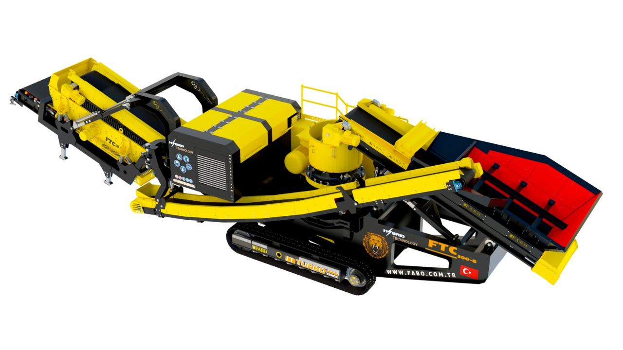 FABO Mobile crusher - كسارة متحركه: صورة 5 FABO Mobile crusher - كسارة متحركه: صورة 5