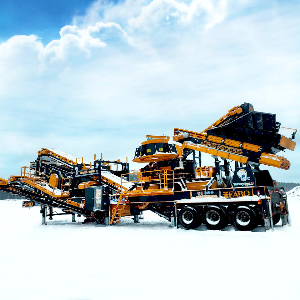 FABO Mobile crusher - كسارة متحركه: صورة 4 FABO Mobile crusher - كسارة متحركه: صورة 4