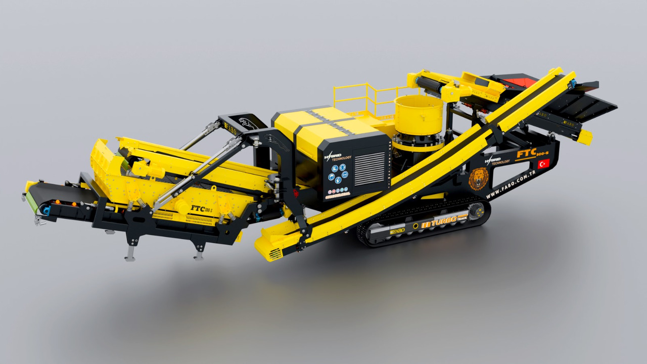 FABO Mobile crusher - كسارة متحركه: صورة 3 FABO Mobile crusher - كسارة متحركه: صورة 3