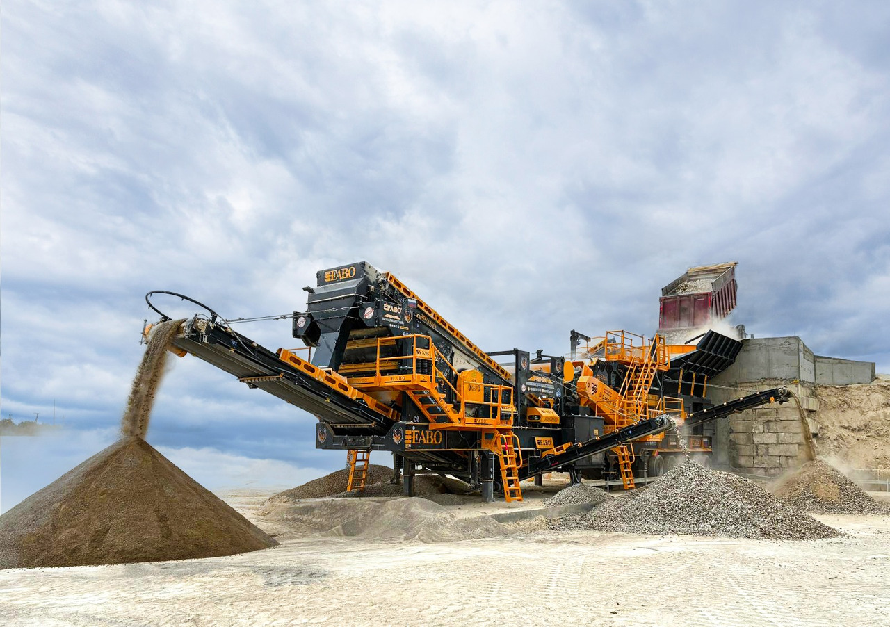 FABO Mobile crusher - كسارة متحركه: صورة 2 FABO Mobile crusher - كسارة متحركه: صورة 2