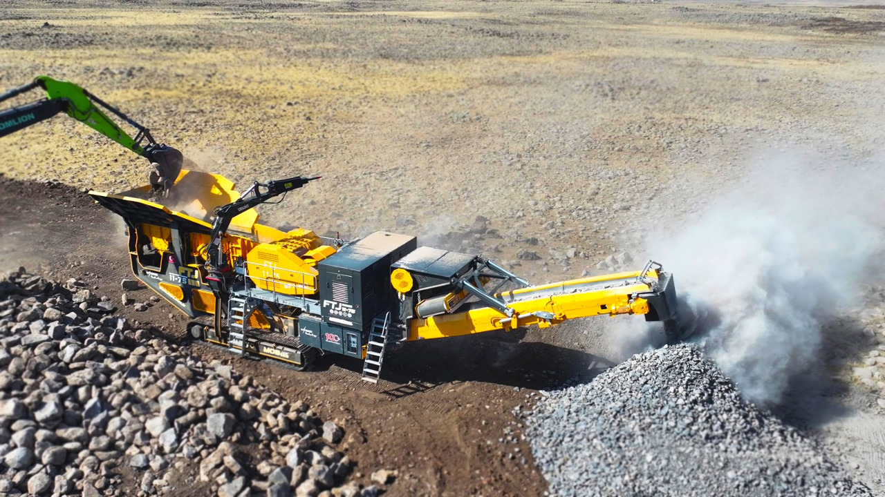 FABO Mobile crusher - كسارة متحركه: صورة 2 FABO Mobile crusher - كسارة متحركه: صورة 2