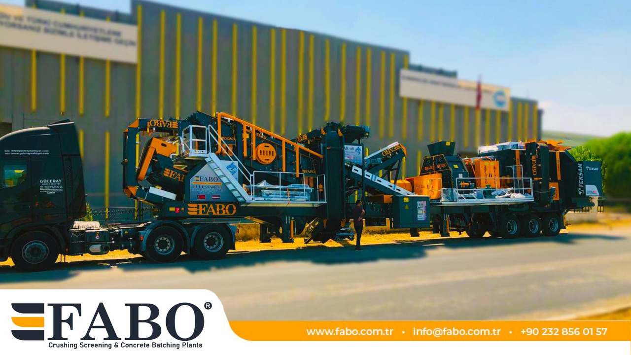 جديدة كسارة متحركه FABO Mobile crusher: صورة 20 جديدة كسارة متحركه FABO Mobile crusher: صورة 20