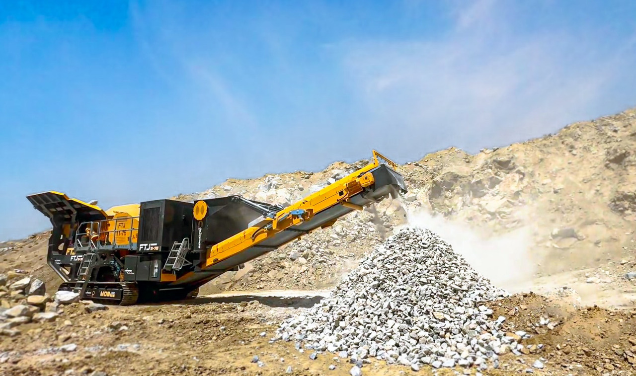 FABO Mobile crusher - كسارة متحركه: صورة 1 FABO Mobile crusher - كسارة متحركه: صورة 1