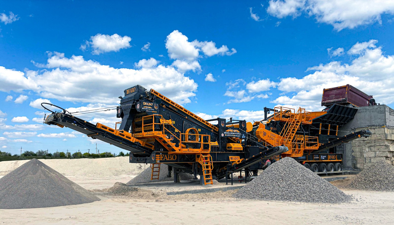 FABO Mobile crusher - كسارة متحركه: صورة 1 FABO Mobile crusher - كسارة متحركه: صورة 1