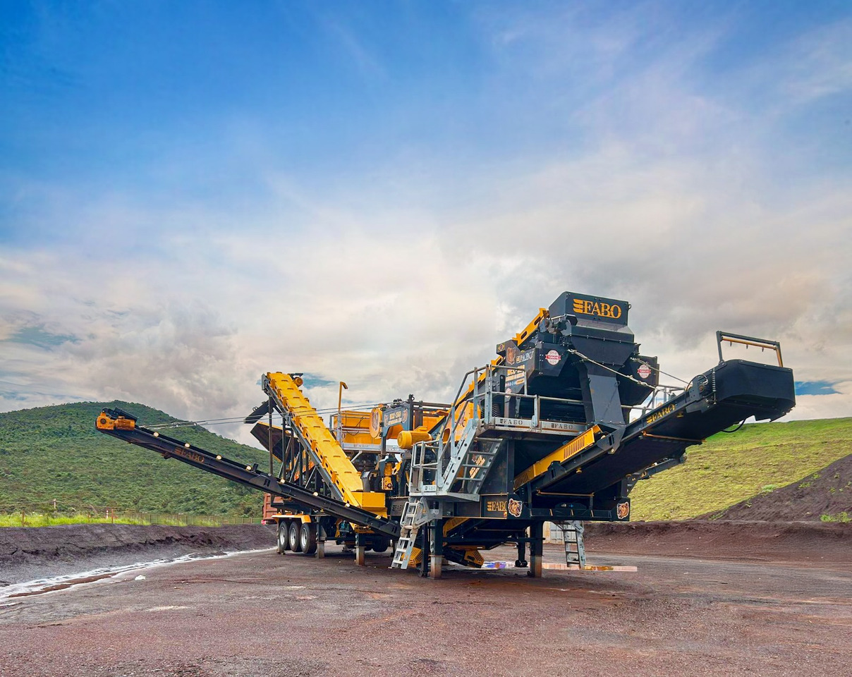 FABO Mobile crusher - كسارة متحركه: صورة 4 FABO Mobile crusher - كسارة متحركه: صورة 4