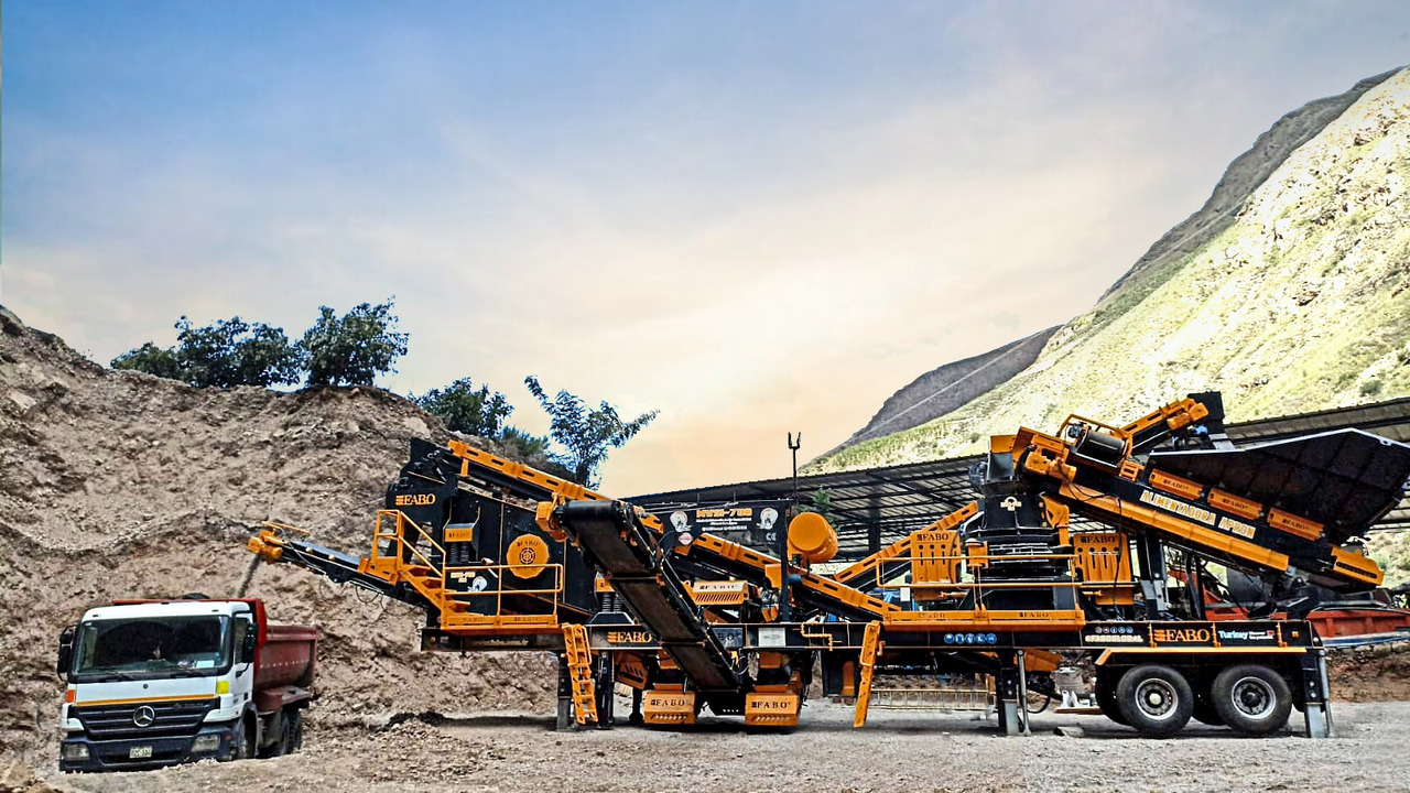 FABO Mobile crusher - كسارة متحركه: صورة 4 FABO Mobile crusher - كسارة متحركه: صورة 4