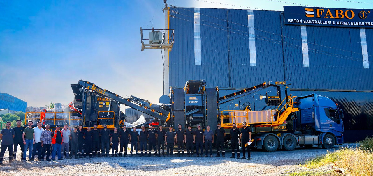 FABO Mobile crusher - كسارة متحركه: صورة 2 FABO Mobile crusher - كسارة متحركه: صورة 2
