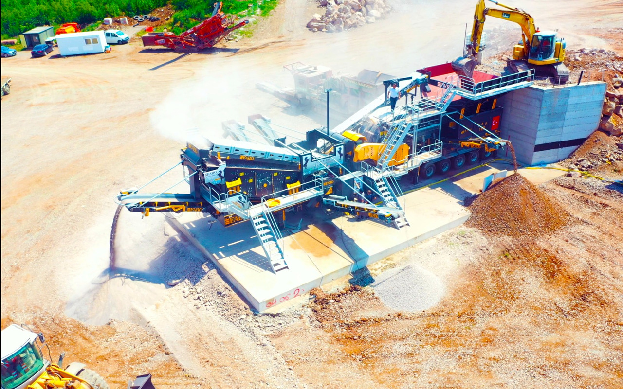 FABO PRO-150 MOBILE CRUSHER | WOBBLER FEEDER - كسارة متحركه: صورة 3 FABO PRO-150 MOBILE CRUSHER | WOBBLER FEEDER - كسارة متحركه: صورة 3