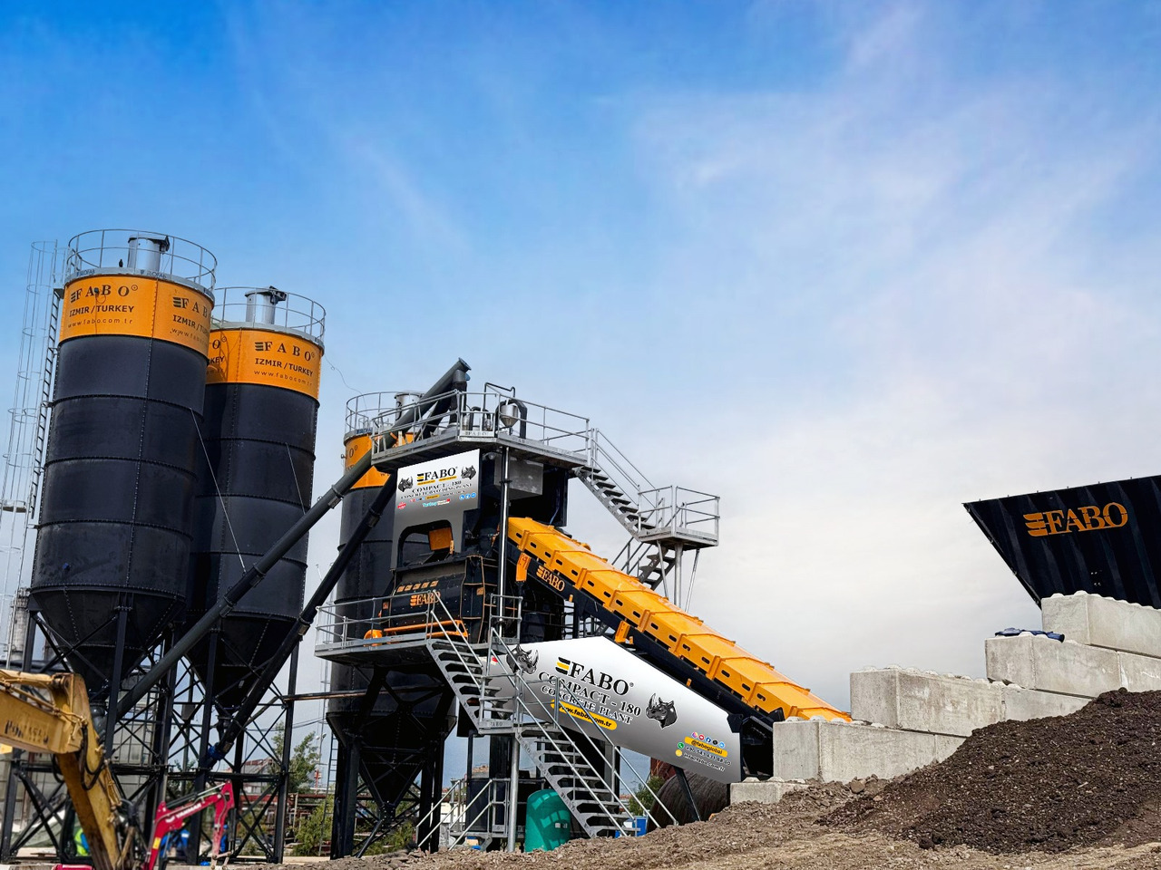 FABO compact concrete plant - مصنع الخرسانة: صورة 1 FABO compact concrete plant - مصنع الخرسانة: صورة 1