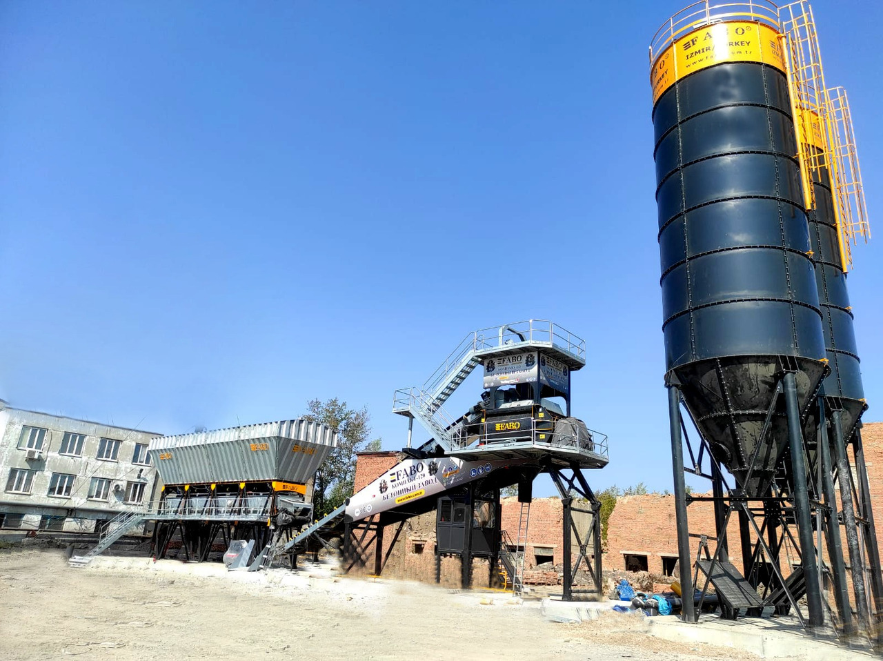 FABO compact concrete plant - مصنع الخرسانة: صورة 4 FABO compact concrete plant - مصنع الخرسانة: صورة 4