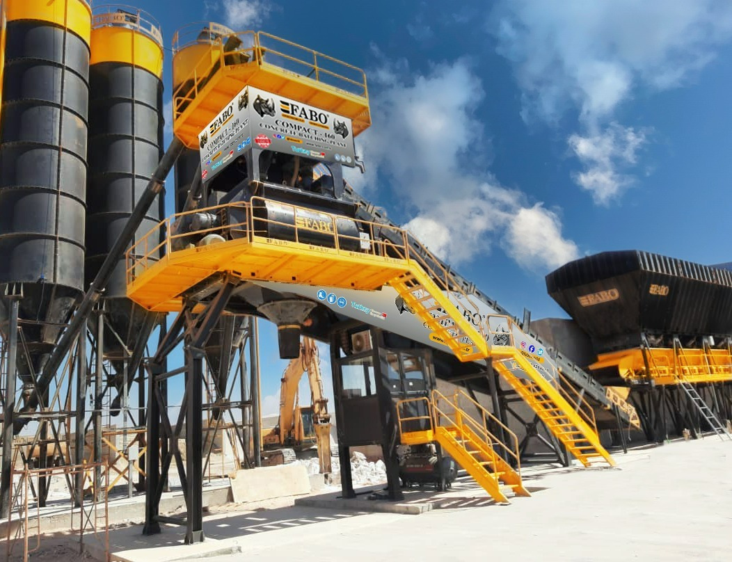 FABO compact concrete plant - مصنع الخرسانة: صورة 2 FABO compact concrete plant - مصنع الخرسانة: صورة 2