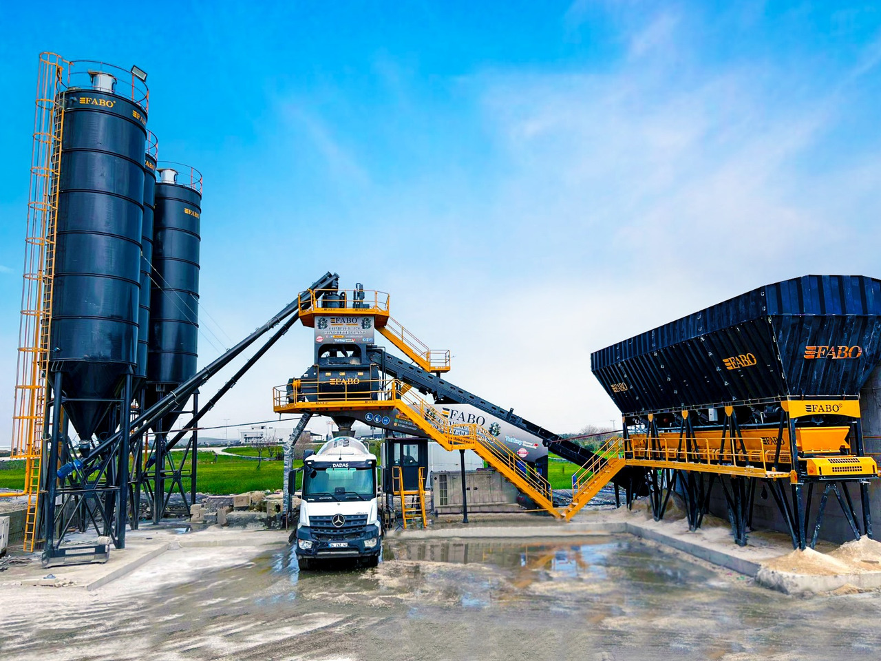 FABO compact concrete plant - مصنع الخرسانة: صورة 1 FABO compact concrete plant - مصنع الخرسانة: صورة 1