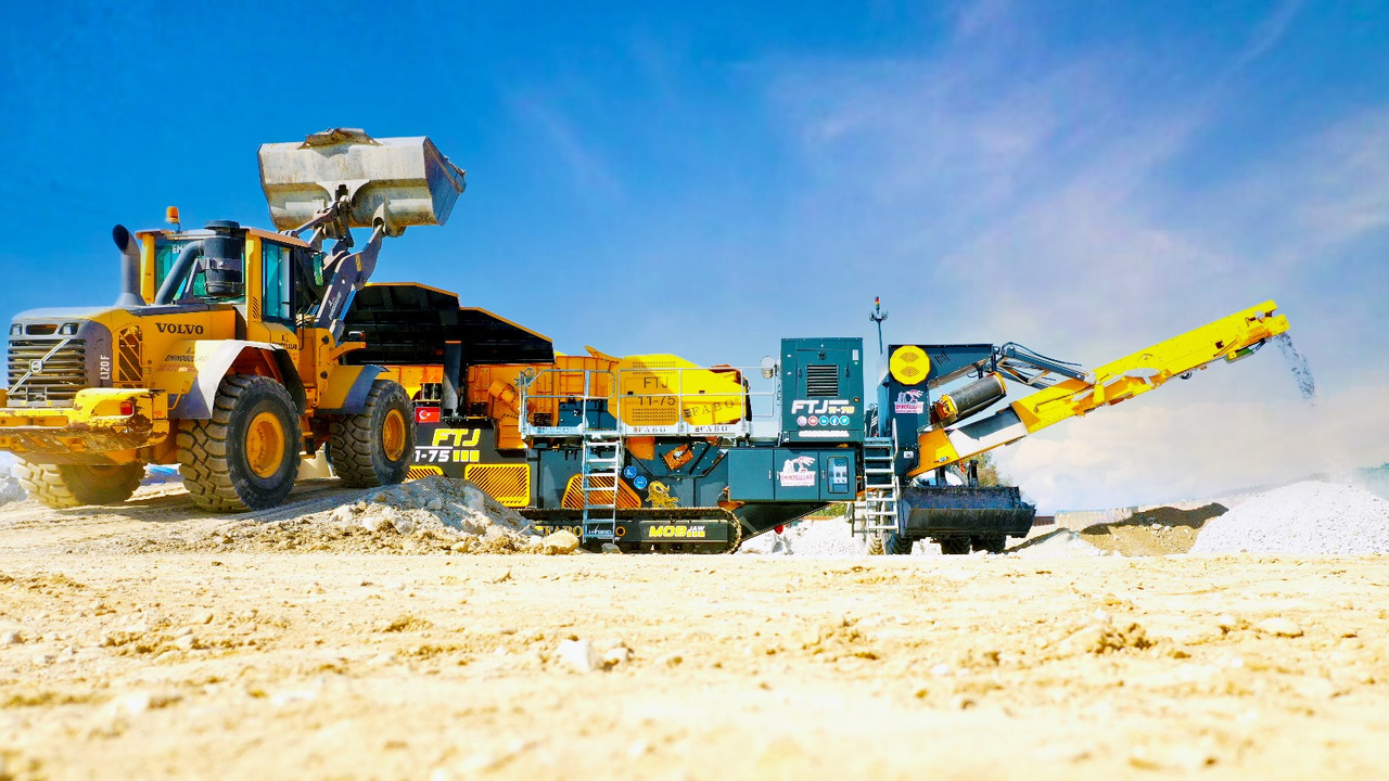 جديدة كسارة FABO crawler crusher: صورة 19
