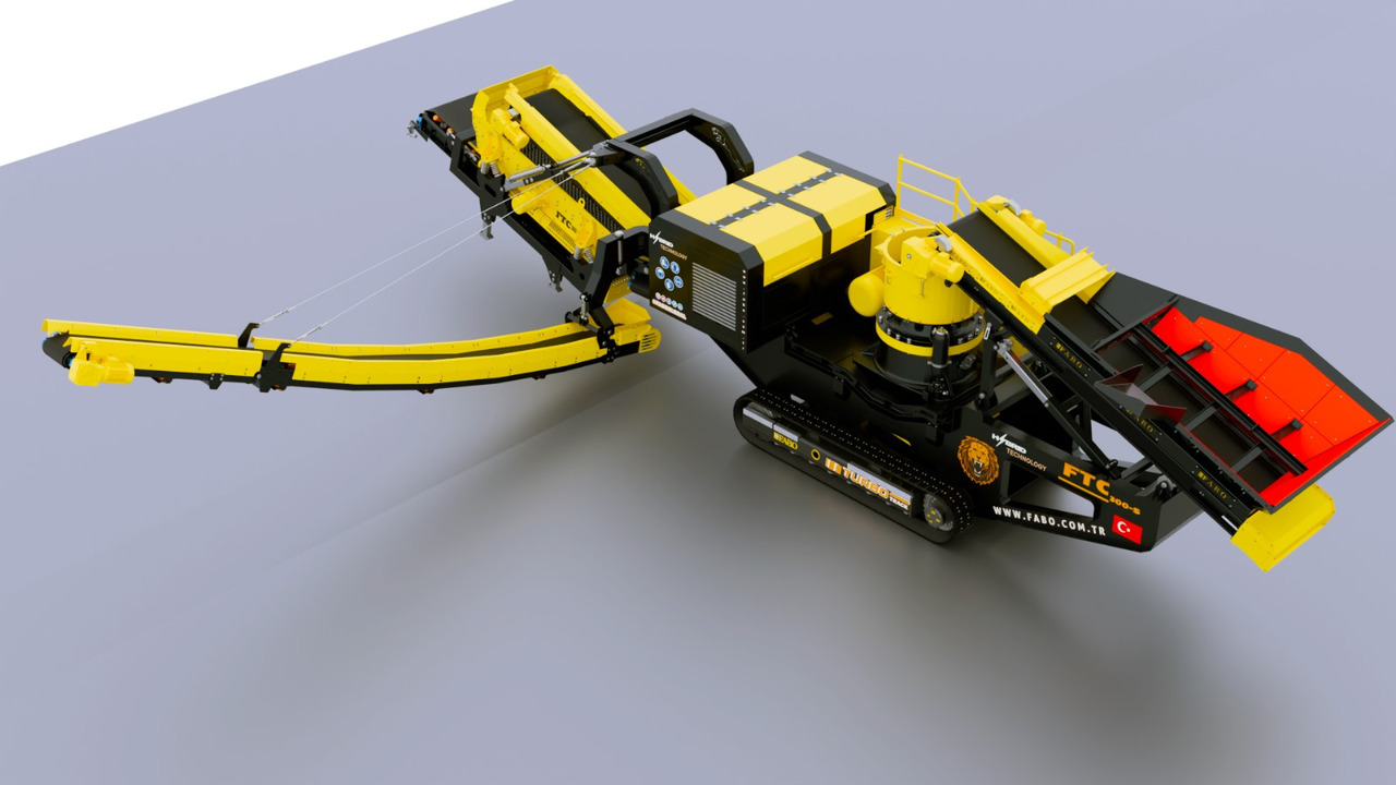 FABO crawler crusher - كسارة: صورة 4 FABO crawler crusher - كسارة: صورة 4