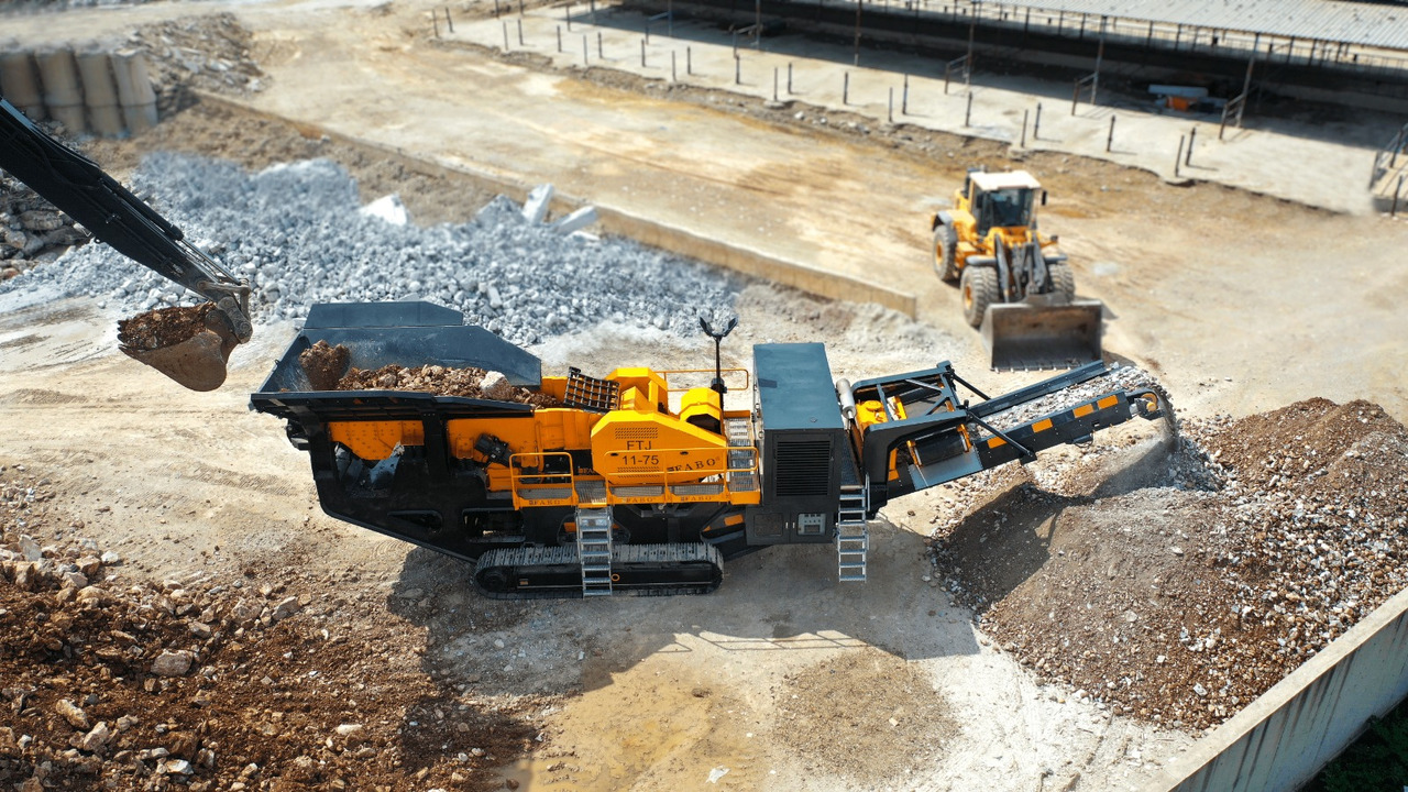 جديدة كسارة FABO crawler crusher: صورة 7