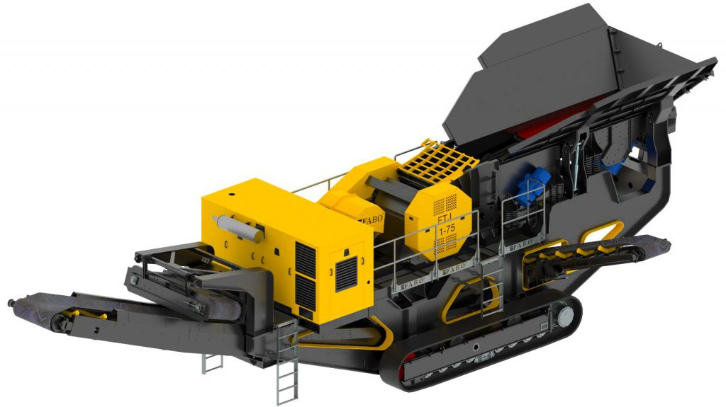 جديدة كسارة FABO crawler crusher: صورة 33