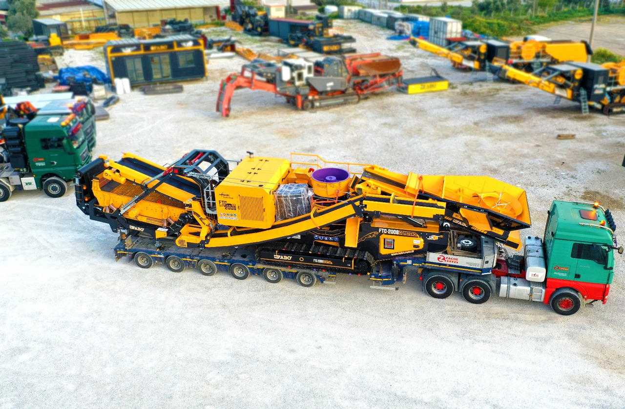 FABO crawler crusher - كسارة: صورة 3 FABO crawler crusher - كسارة: صورة 3