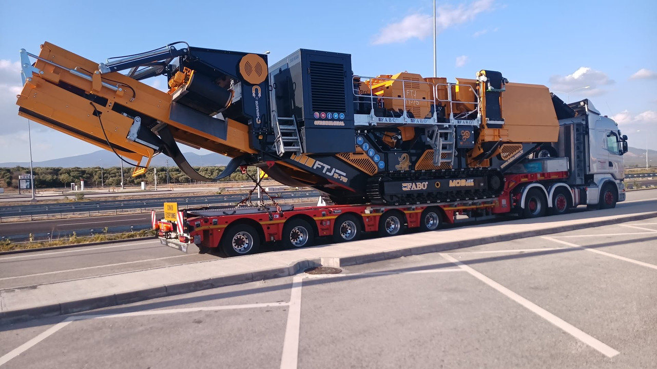 جديدة كسارة FABO crawler crusher: صورة 32