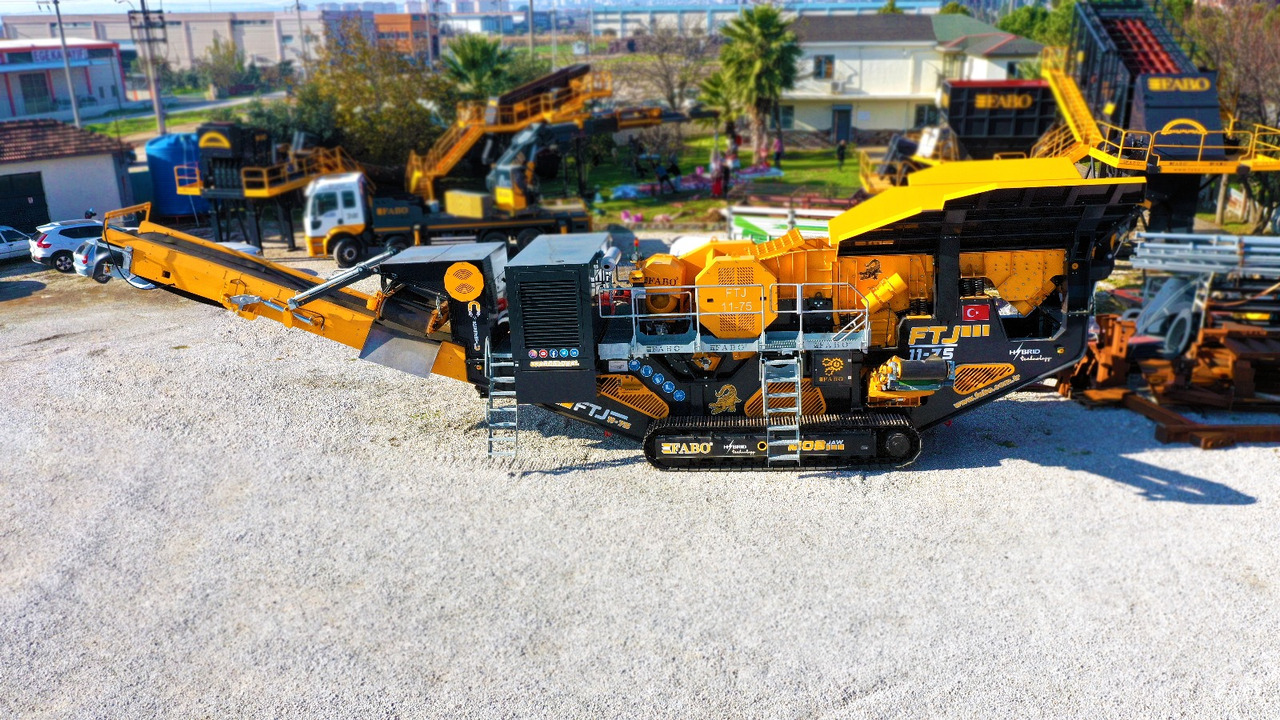 جديدة كسارة FABO crawler crusher: صورة 30