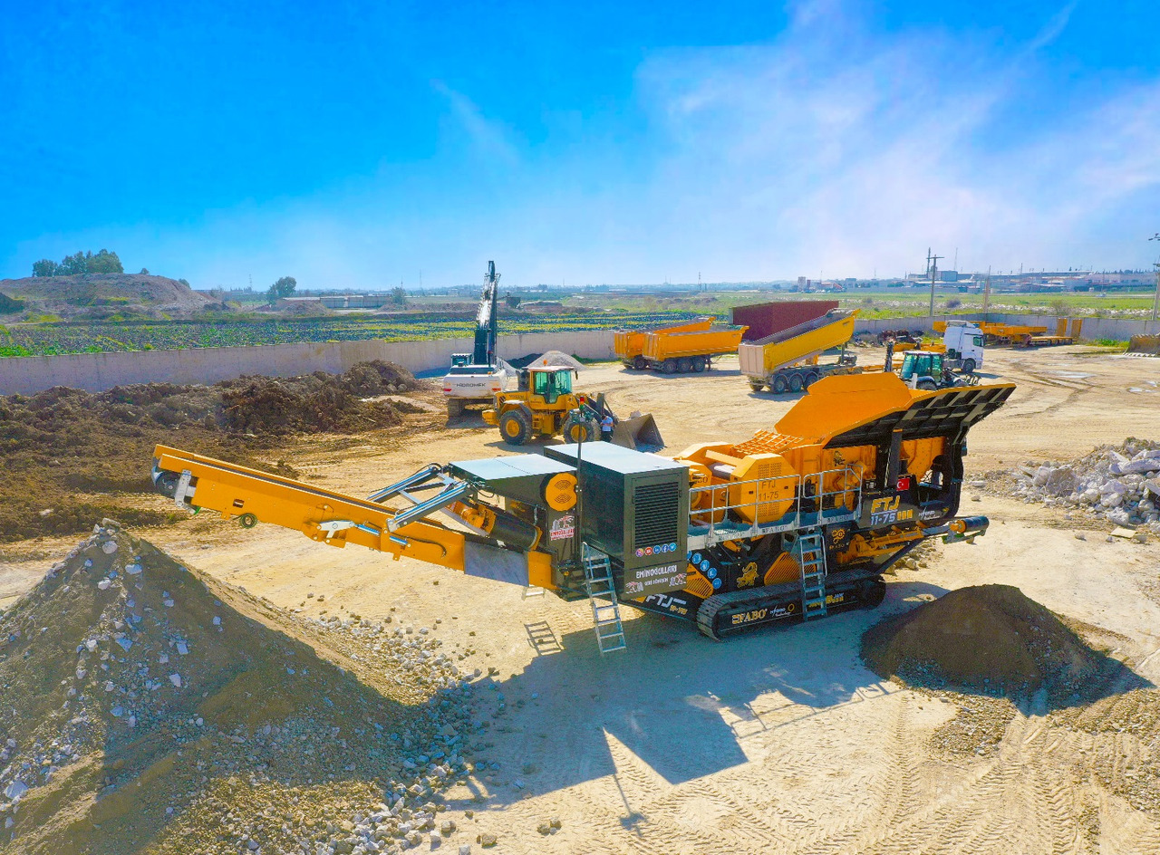 جديدة كسارة FABO crawler crusher: صورة 13