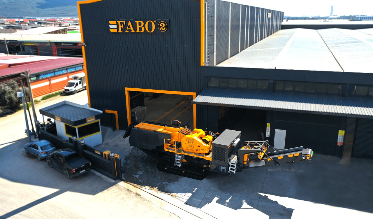 جديدة كسارة FABO crawler crusher: صورة 24