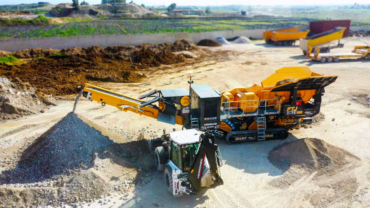 جديدة كسارة FABO crawler crusher: صورة 14