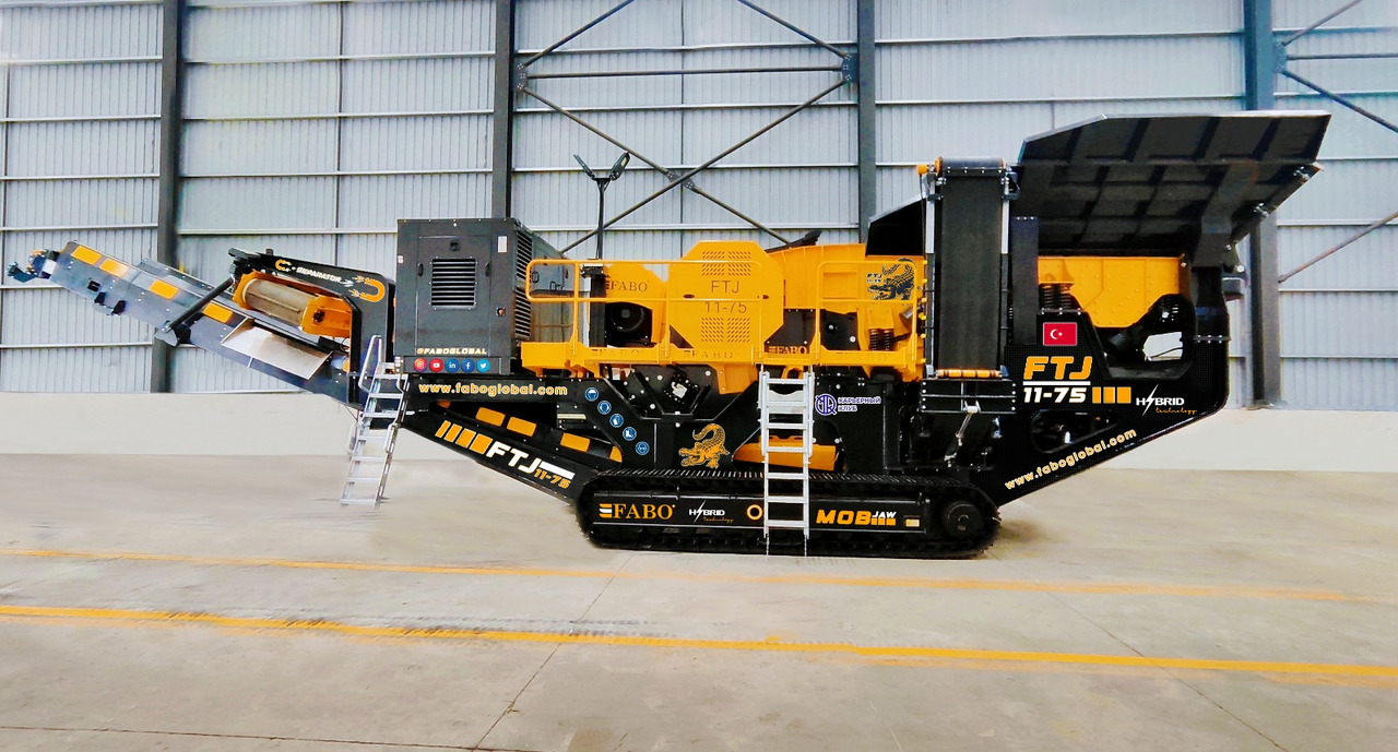 جديدة كسارة FABO crawler crusher: صورة 25