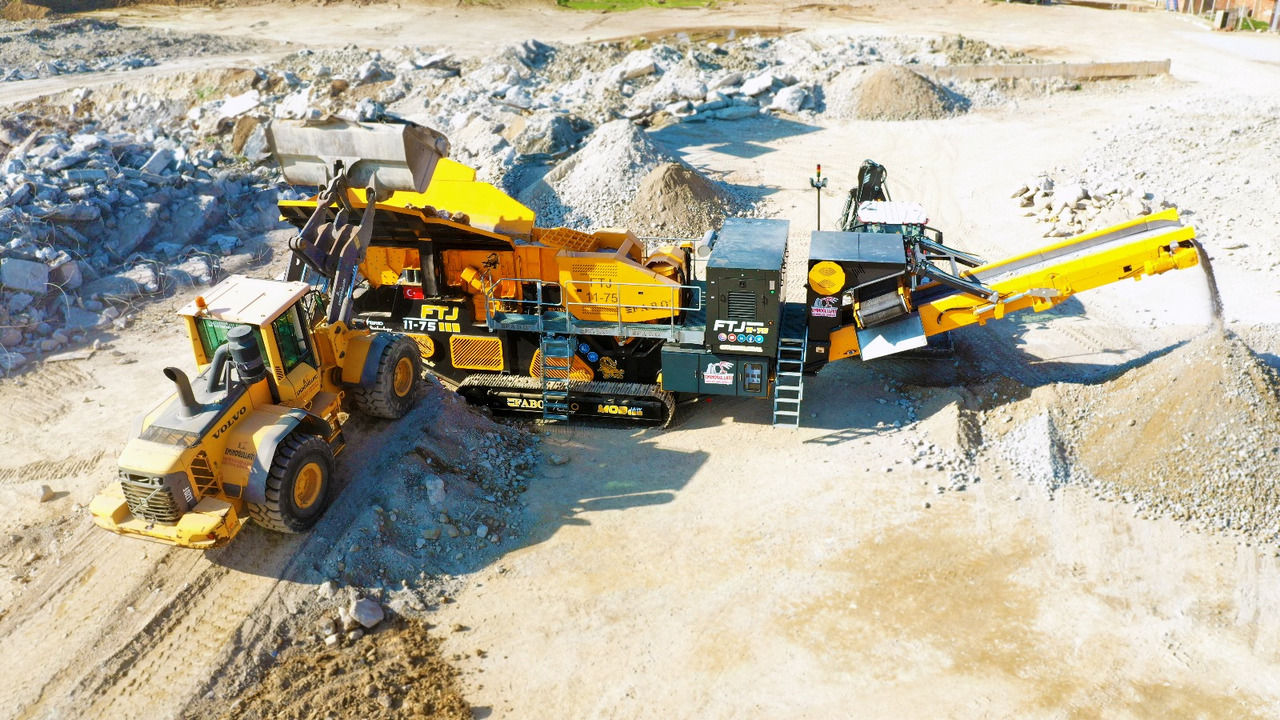جديدة كسارة FABO crawler crusher: صورة 22