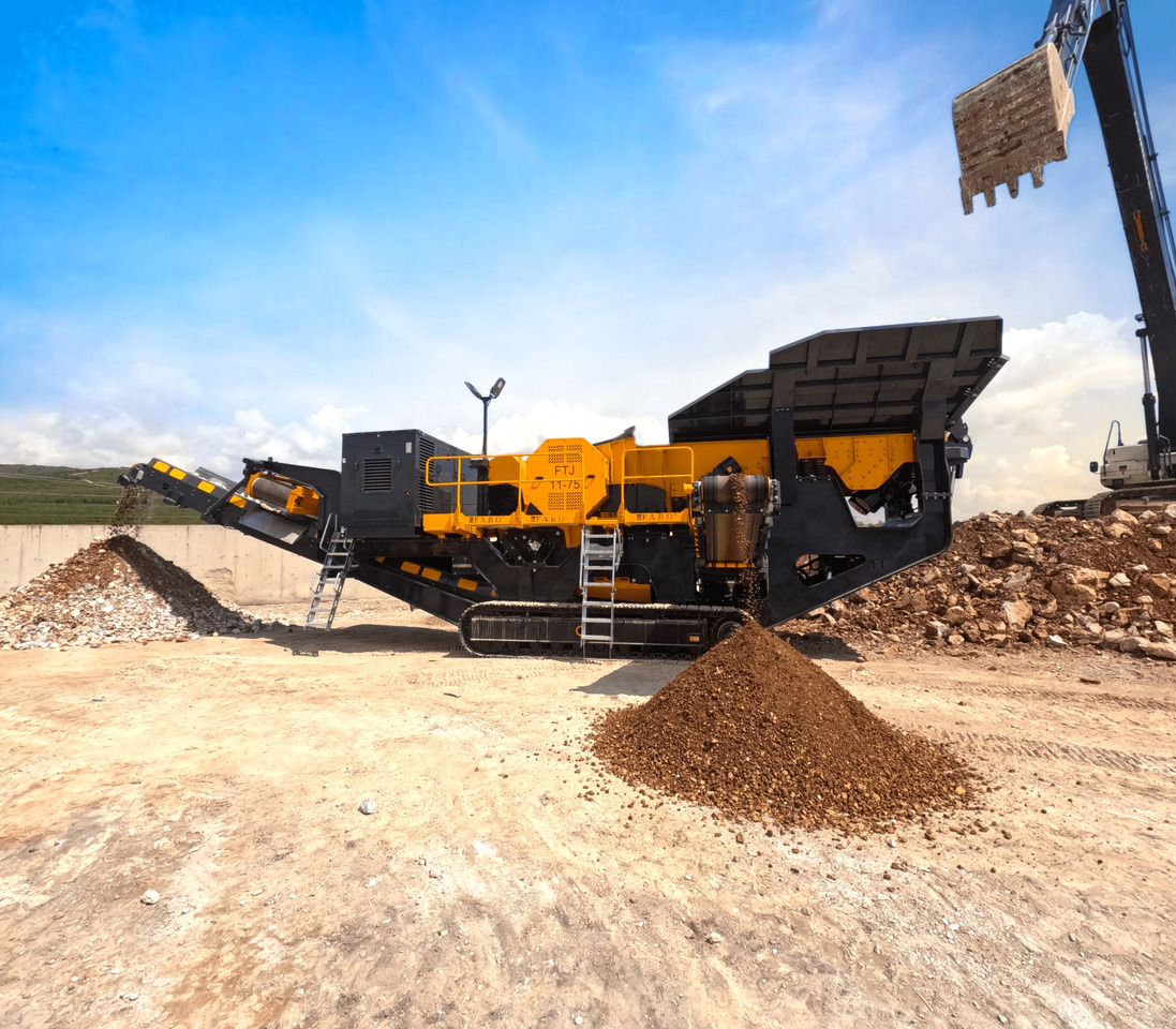 جديدة كسارة FABO crawler crusher: صورة 12