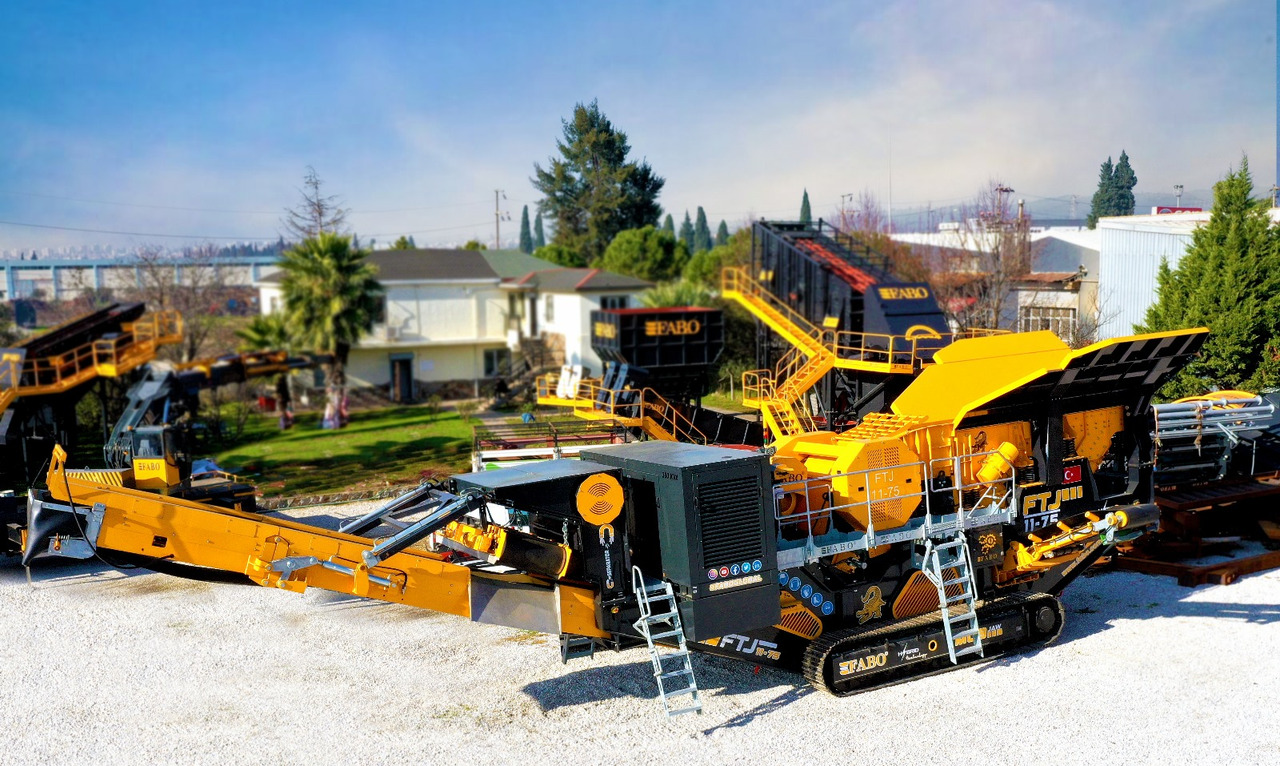 جديدة كسارة FABO crawler crusher: صورة 31