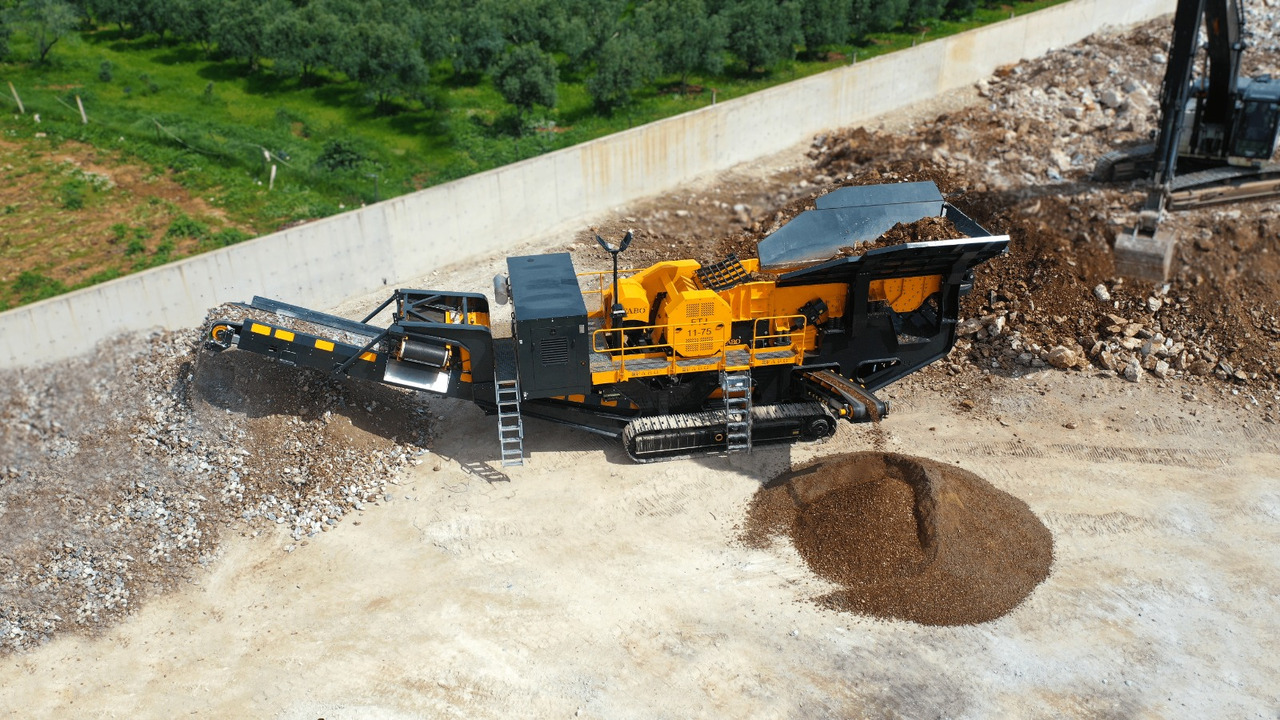 جديدة كسارة FABO crawler crusher: صورة 8