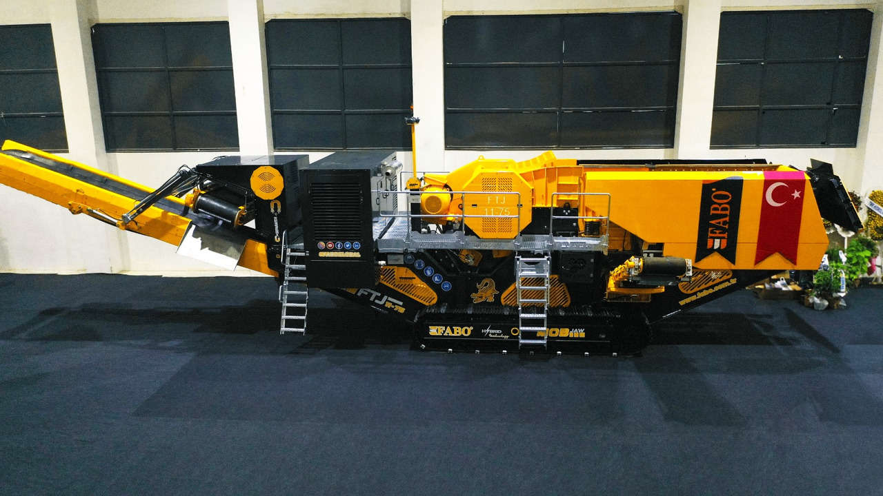 جديدة كسارة FABO crawler crusher: صورة 26