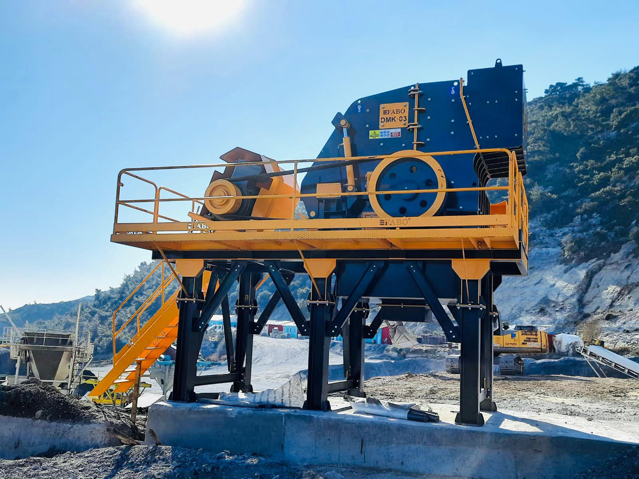 FABO impact crusher - كسارة التصادمية: صورة 1 FABO impact crusher - كسارة التصادمية: صورة 1