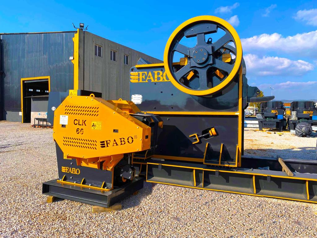 جديدة كسارة فكية FABO jaw crusher: صورة 1