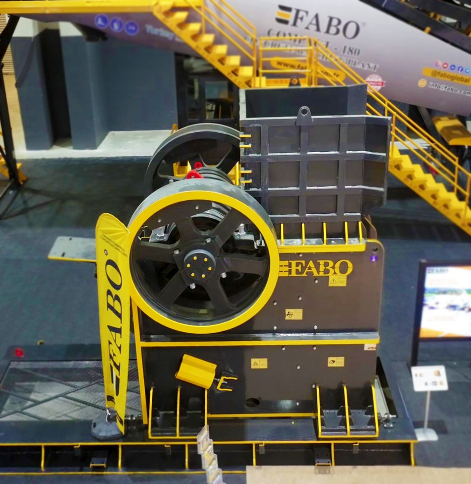 FABO jaw crusher - كسارة فكية: صورة 4 FABO jaw crusher - كسارة فكية: صورة 4