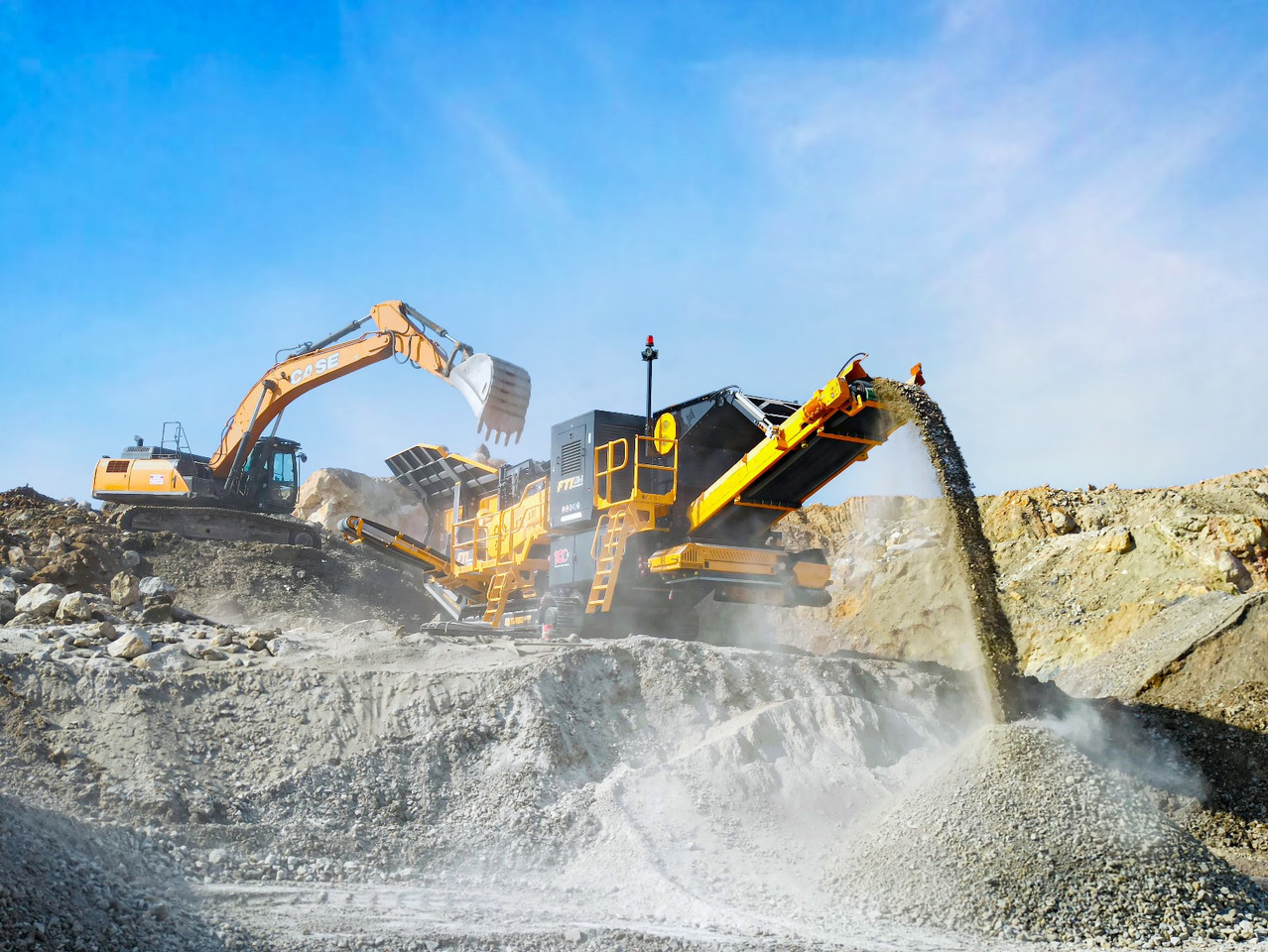 FABO mining machinery - crushing plant - آلة التعدين: صورة 1 FABO mining machinery - crushing plant - آلة التعدين: صورة 1