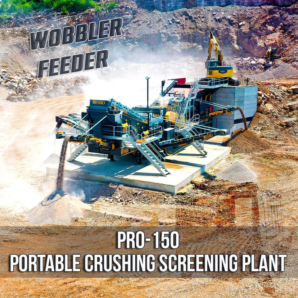 FABO mining machinery - crushing plant - آلة التعدين: صورة 1 FABO mining machinery - crushing plant - آلة التعدين: صورة 1
