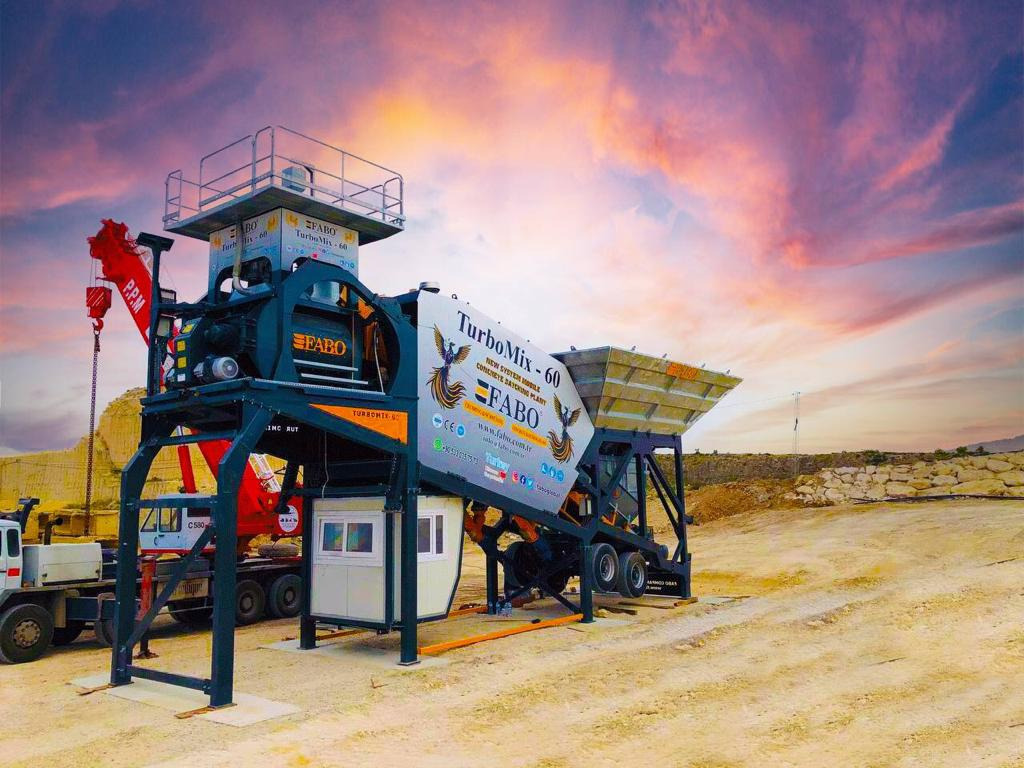 FABO mobile concrete batching plant - مصنع الخرسانة: صورة 2 FABO mobile concrete batching plant - مصنع الخرسانة: صورة 2