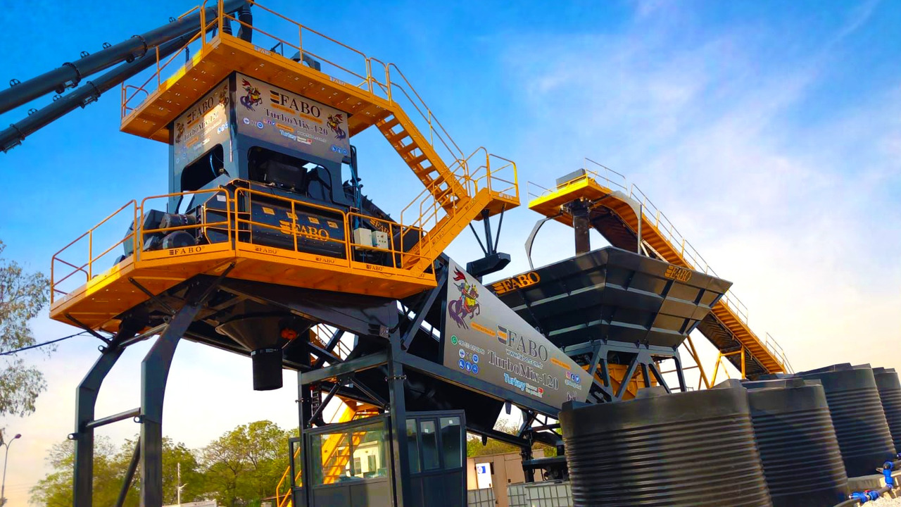 FABO mobile concrete batching plant - مصنع الخرسانة: صورة 3 FABO mobile concrete batching plant - مصنع الخرسانة: صورة 3