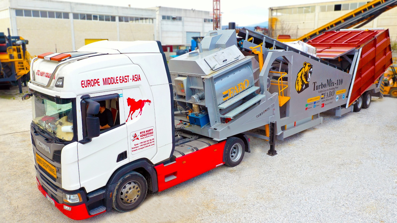 FABO mobile concrete batching plant - مصنع الخرسانة: صورة 3 FABO mobile concrete batching plant - مصنع الخرسانة: صورة 3