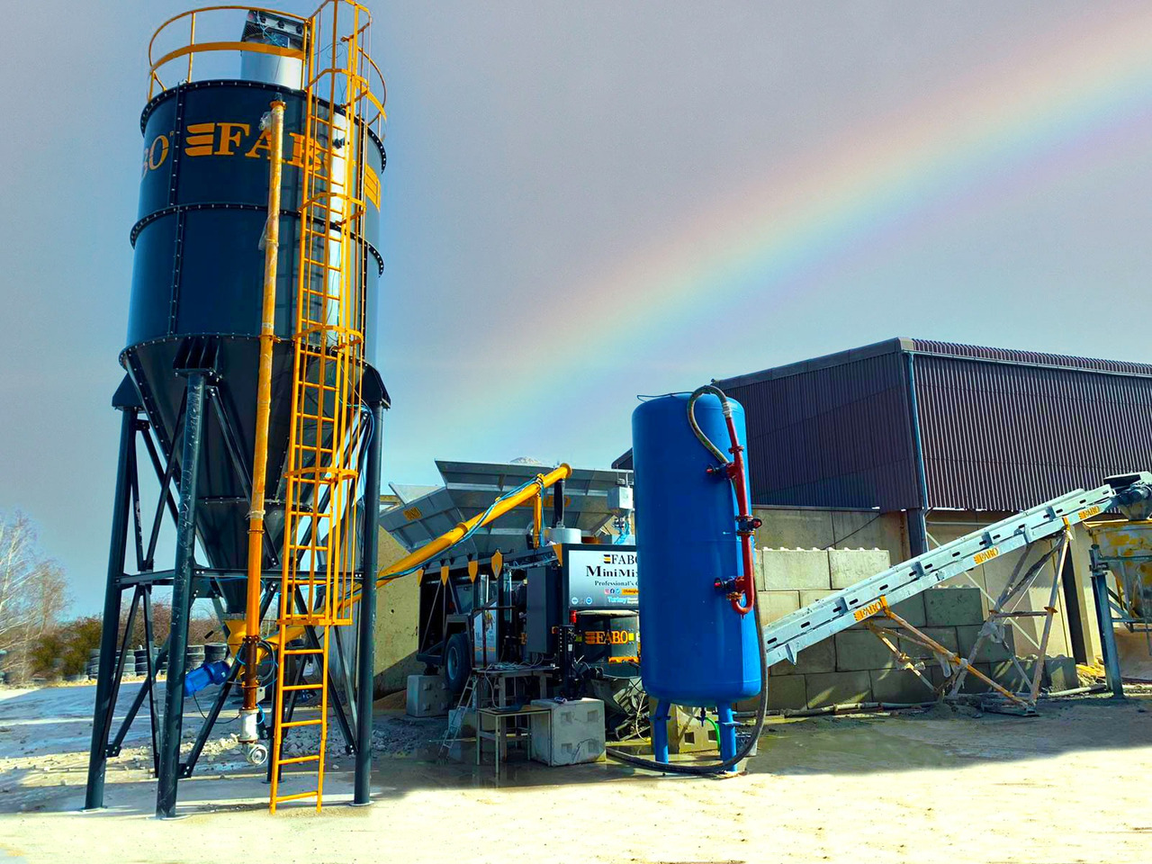 FABO mobile concrete batching plant - مصنع الخرسانة: صورة 2 FABO mobile concrete batching plant - مصنع الخرسانة: صورة 2